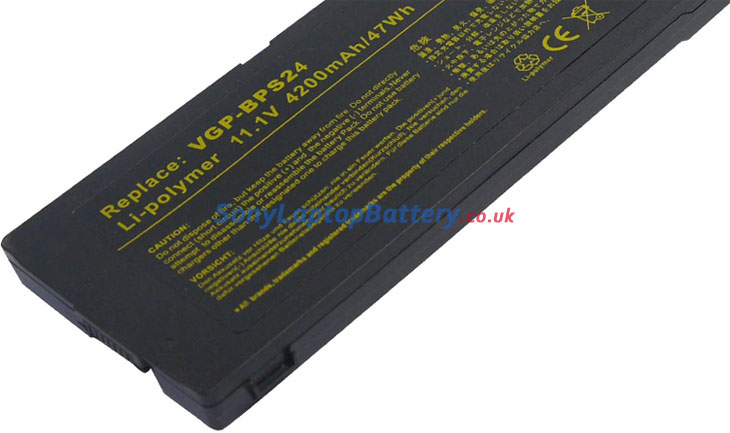Battery for Sony VAIO VPCSB25FG/B laptop