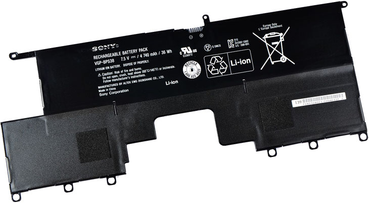 Battery for Sony VGP-BPS38 laptop