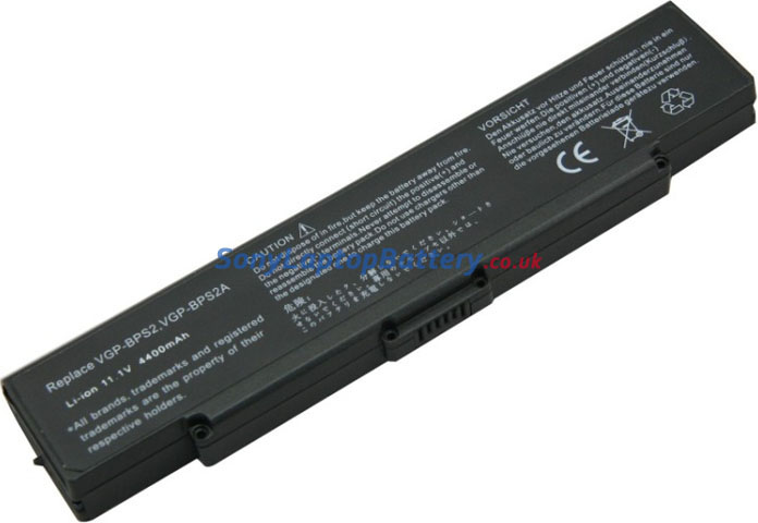 Battery for Sony VAIO VGN-FJ290 laptop