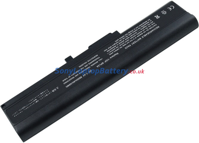 Battery for Sony VAIO VGN-TXN17P/B laptop