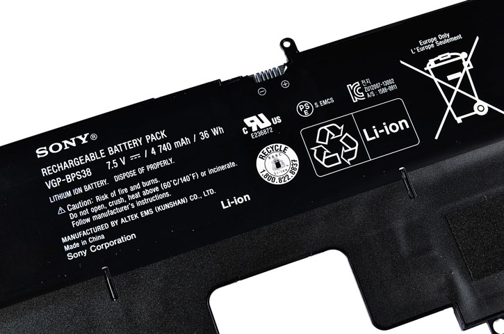 Battery for Sony VAIO SVP1321M9R laptop