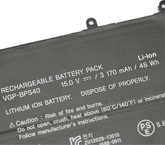 Battery for Sony VAIO SVF15N13CW laptop