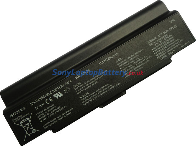 Battery for Sony VAIO VGN-SZ110/B laptop