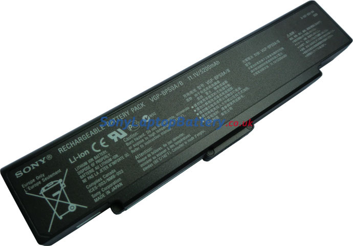 Battery for Sony VAIO VGN-NR185EW laptop