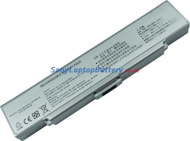 Battery for Sony VAIO VGN-CR590EBT laptop